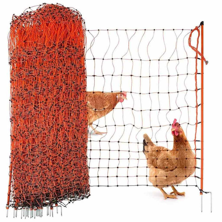 Electric Chicken Fencing 50m - Contain Your hens