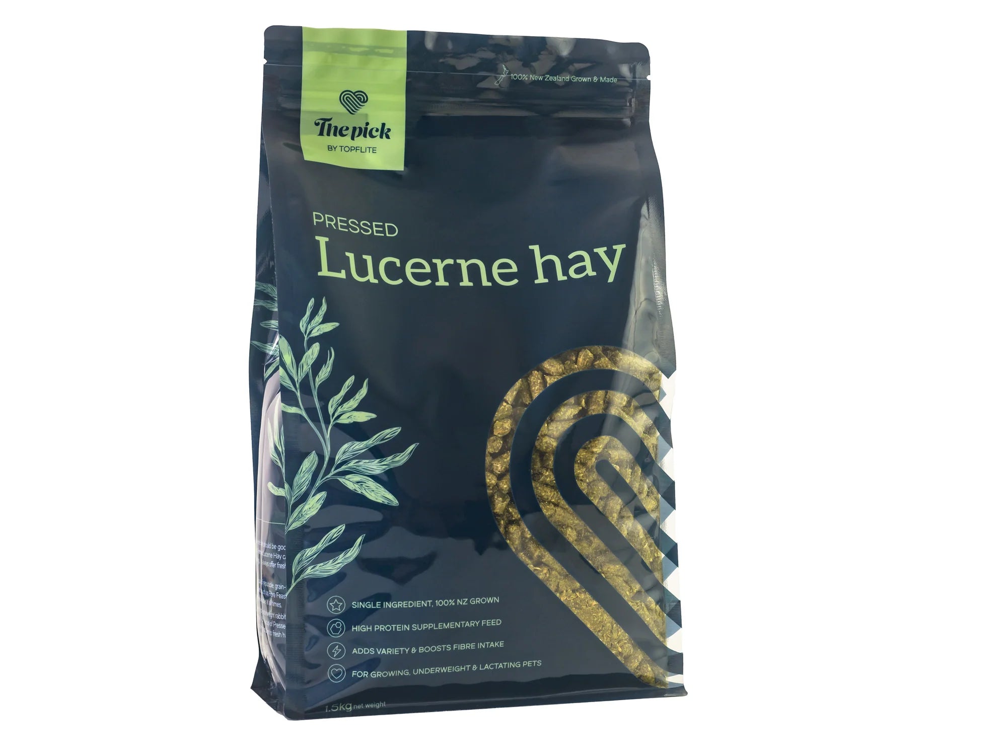 The Pick - Pressed Lucerne Hay 1.5kg | Topflite