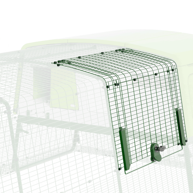 Omlet easy access run door GIF